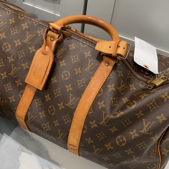 Bundle lot of 3 authentic Louis Vuitton bags Keepall 45 Keepall 50 and Deauville - Picture 3 of 12